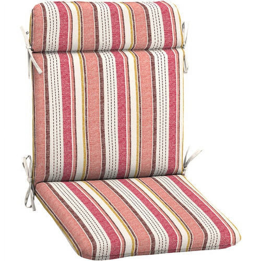 Mainstays Outdoor Patio Mid Back Chair Cushion, Multiple Patterns