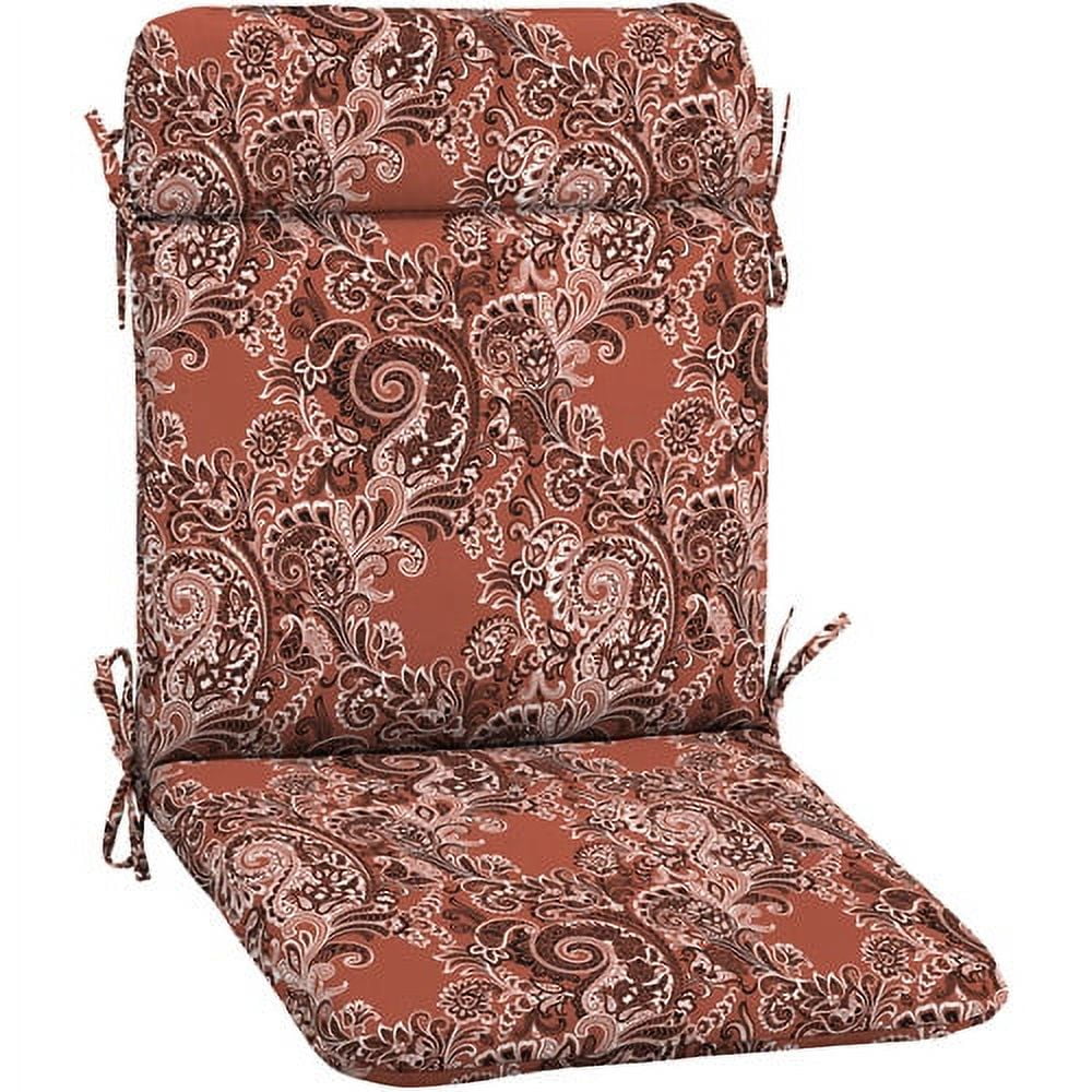 Mainstays outdoor patio wrought outlet iron chair pad