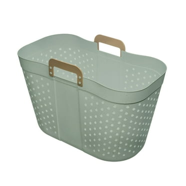 Mainstays Oval Flex Decorative Basket Sage