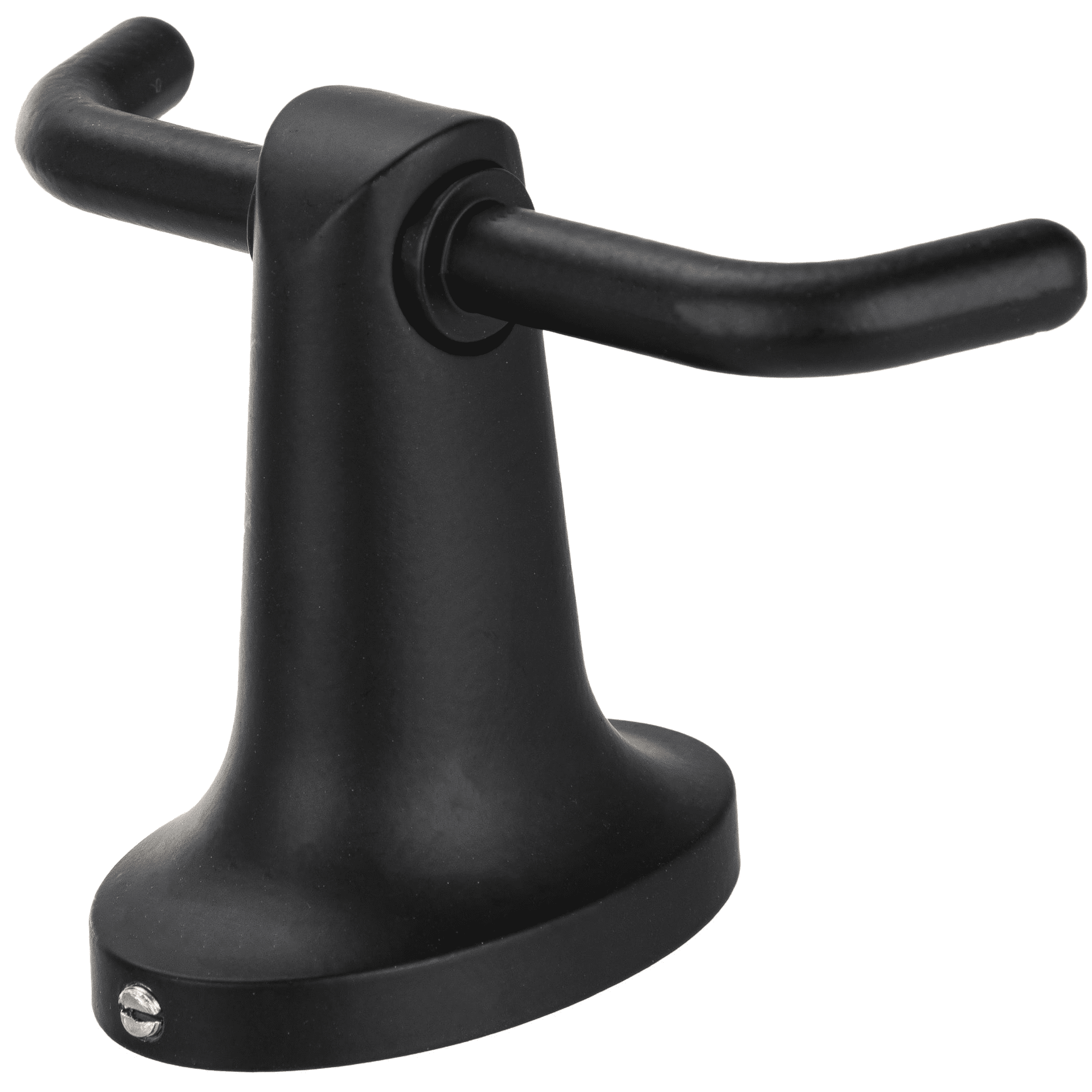 Mainstays Oval Style Steel Robe Hook, Matte Black
