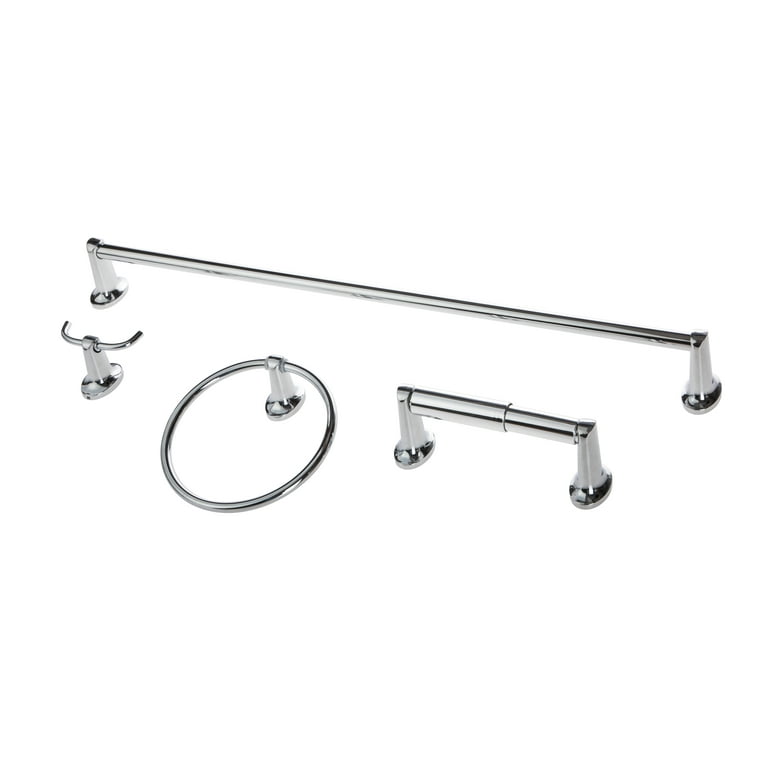 Design House 188433-SN Kelton 4 Piece Bath Accessories Satin Nickel