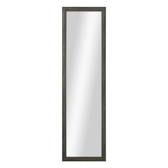 Mainstays OverTheDoor Mirror 14.25IN X 50.25IN, Gray