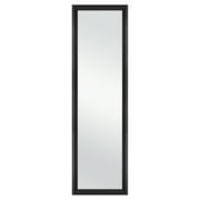 Mainstays Over-The-Door Mirror with hardware, 14.25IN X 50.25IN, Black