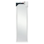Mainstays Over-the-Door Mirror, 15"x51",  White