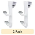 thumbnail image 1 of (2 pack) Mainstays Over The Door Polishing Non-Slip 2 Packs Hook Adult Organizer, 1 of 8
