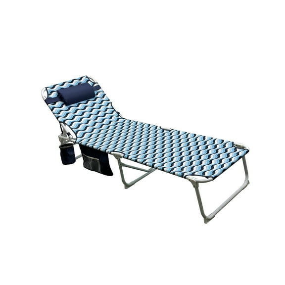 Mainstays Oversize Backpack Fabric Lounger, Blue Wave