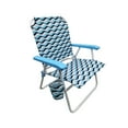 thumbnail image 1 of Mainstays Oversize Fabric Beach Chair, Blue Wave, 1 of 8