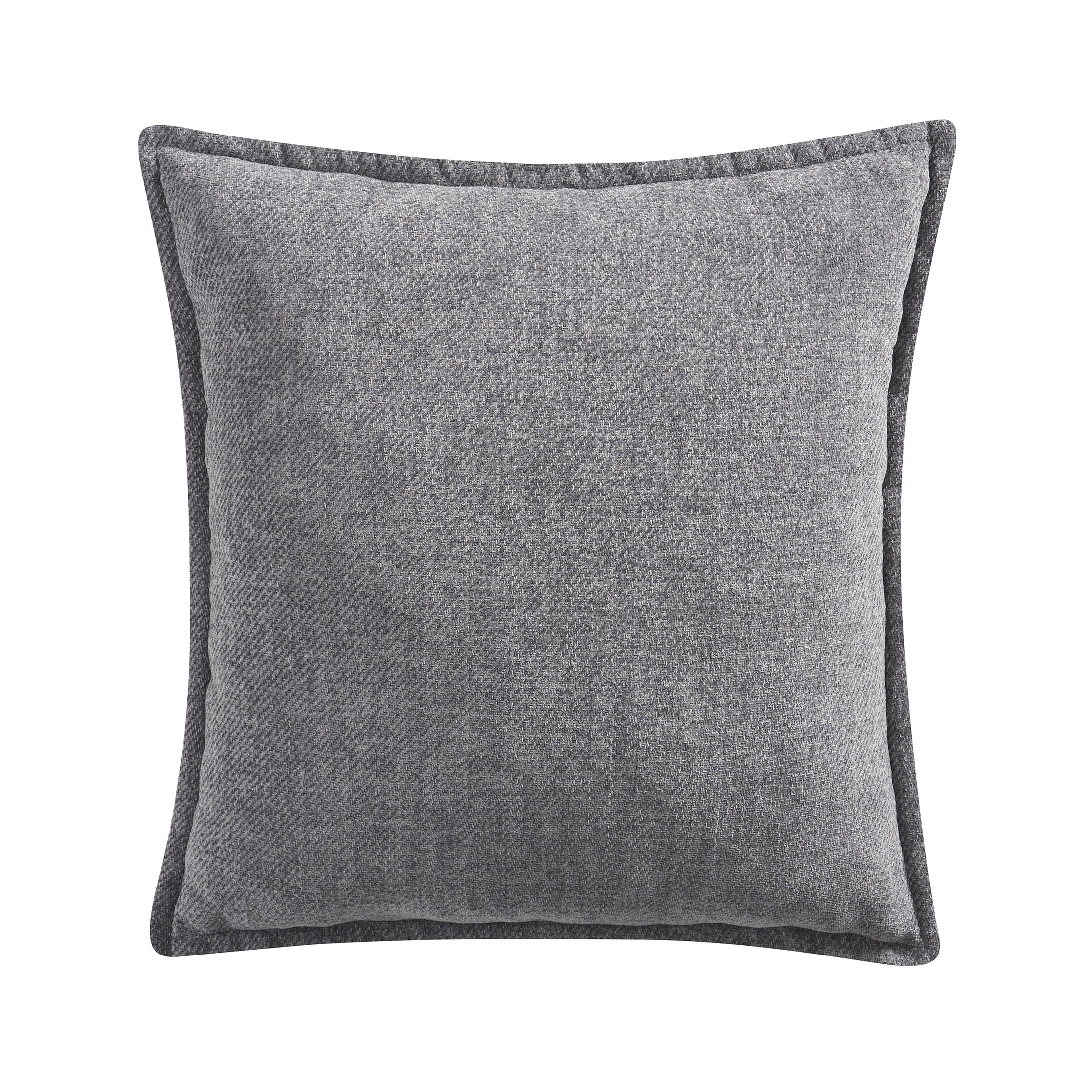 Mainstays Faux Snow Leopard Fur Decorative Square Pillow 18 x 18