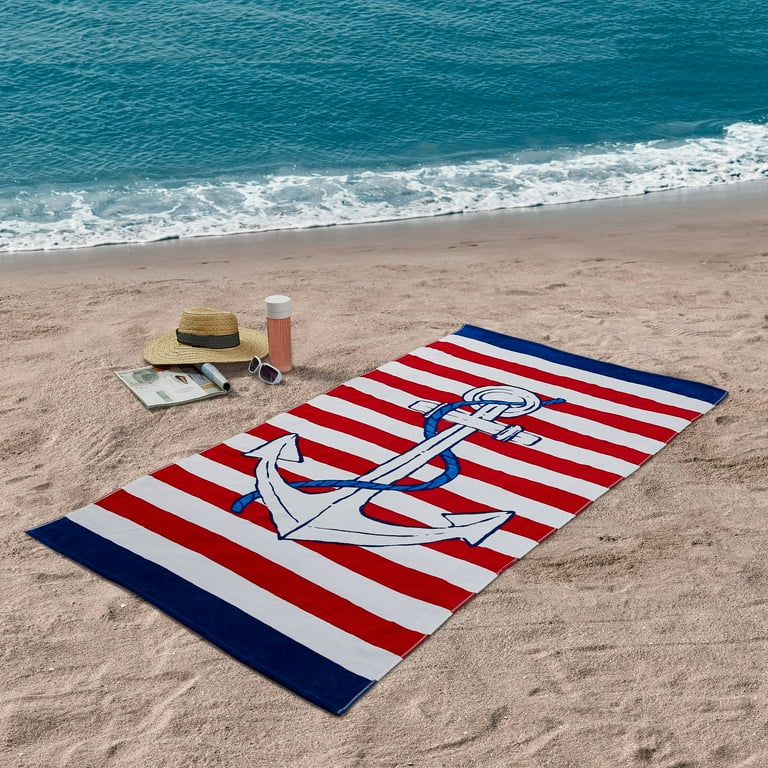 Impressions cotton oversized beach towel store