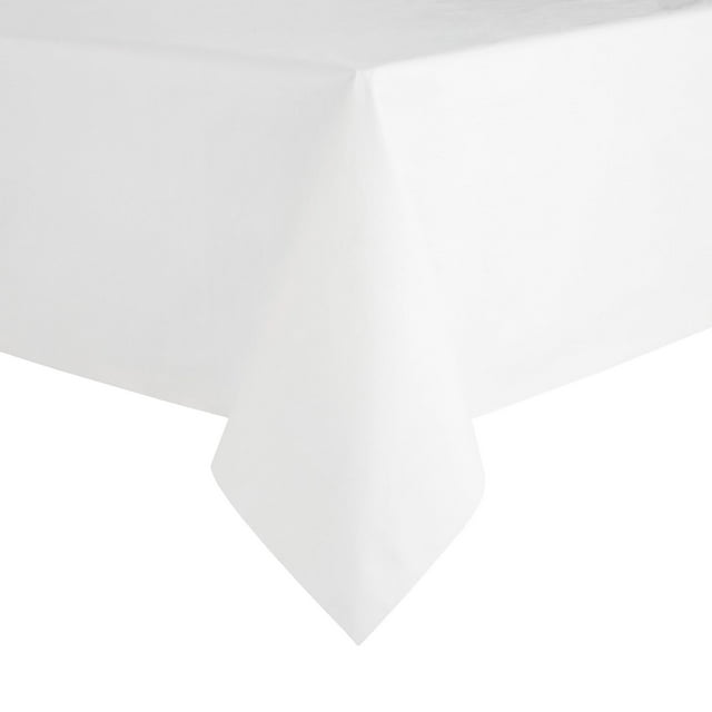 Mainstays PEVA Table Pad, White, 60"W x 108"L Rectangle