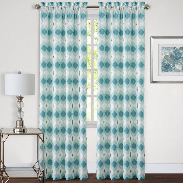 Mainstays Paragon Window Curtain Panel, Multiple Colors and Sizes