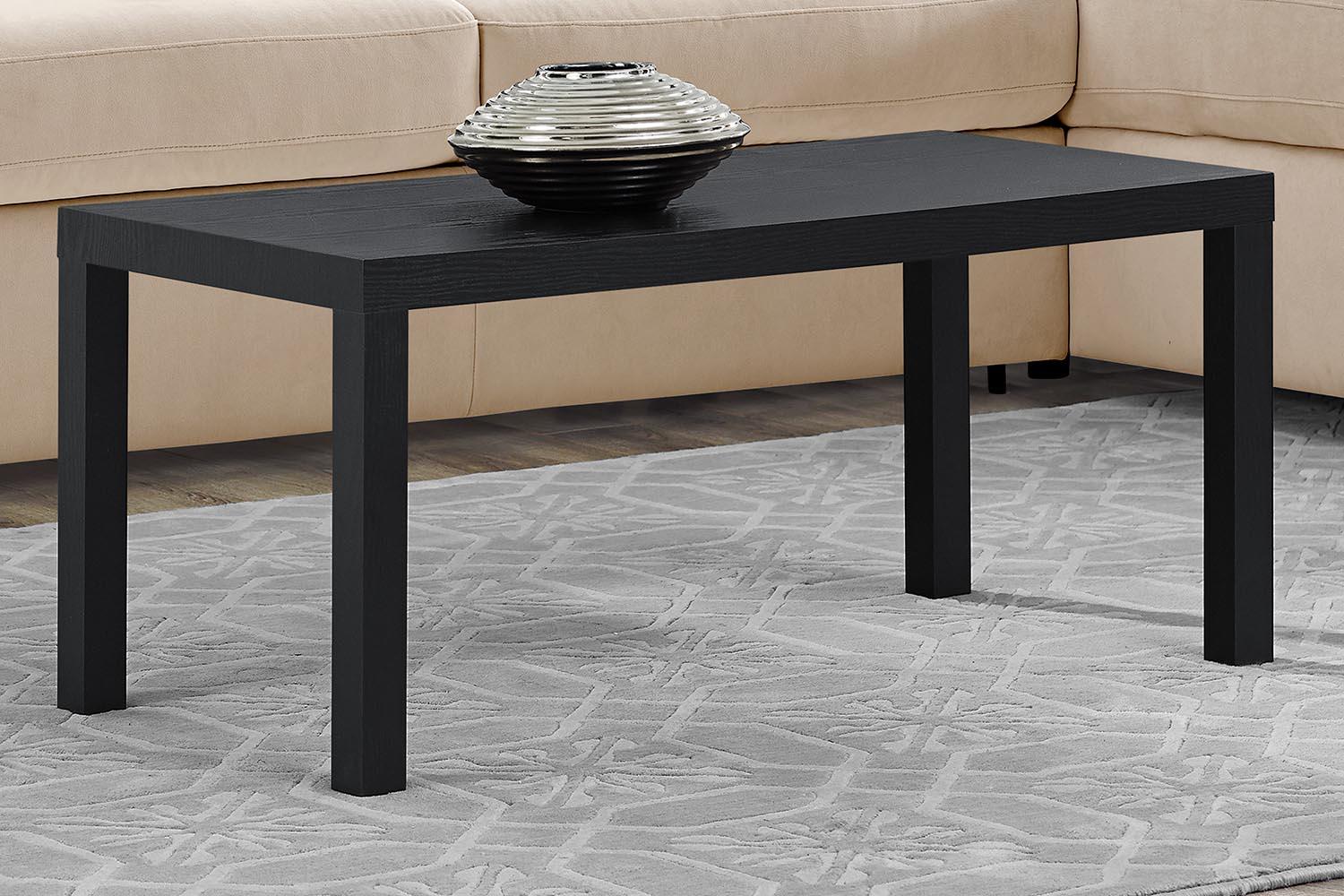 Mainstays Parsons Coffee Table, Black Oak photo 1