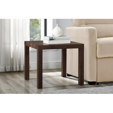 Mainstays Parsons End Table, Canyon Walnut