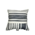 Mainstays Patchwork Decorative Pillow, Square, 20"x20", White/Blue