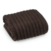 Mainstays Performance 2-Piece Towel Bath Sheet Set, Textured Brown Basket