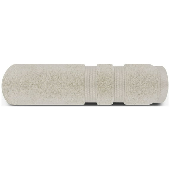 Mainstays Performance Anti-Microbial Solid Hand Towel, 26" x 16", Papyrus Beige