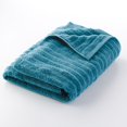 thumbnail image 1 of Mainstays Performance Anti-Microbial Textured Bath Towel, 54" x 30", Cool Water, 1 of 10