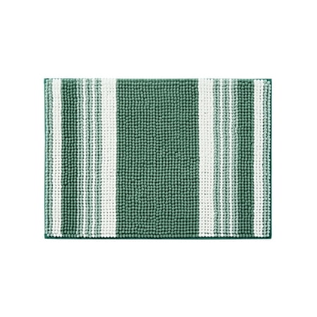 Mainstays Performance Foam Noodle Bath Rugs, 17"x24" Green