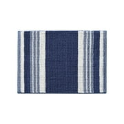 Mainstays Performance Foam Noodle Bath Rug, 17 in x 24 in, Navy