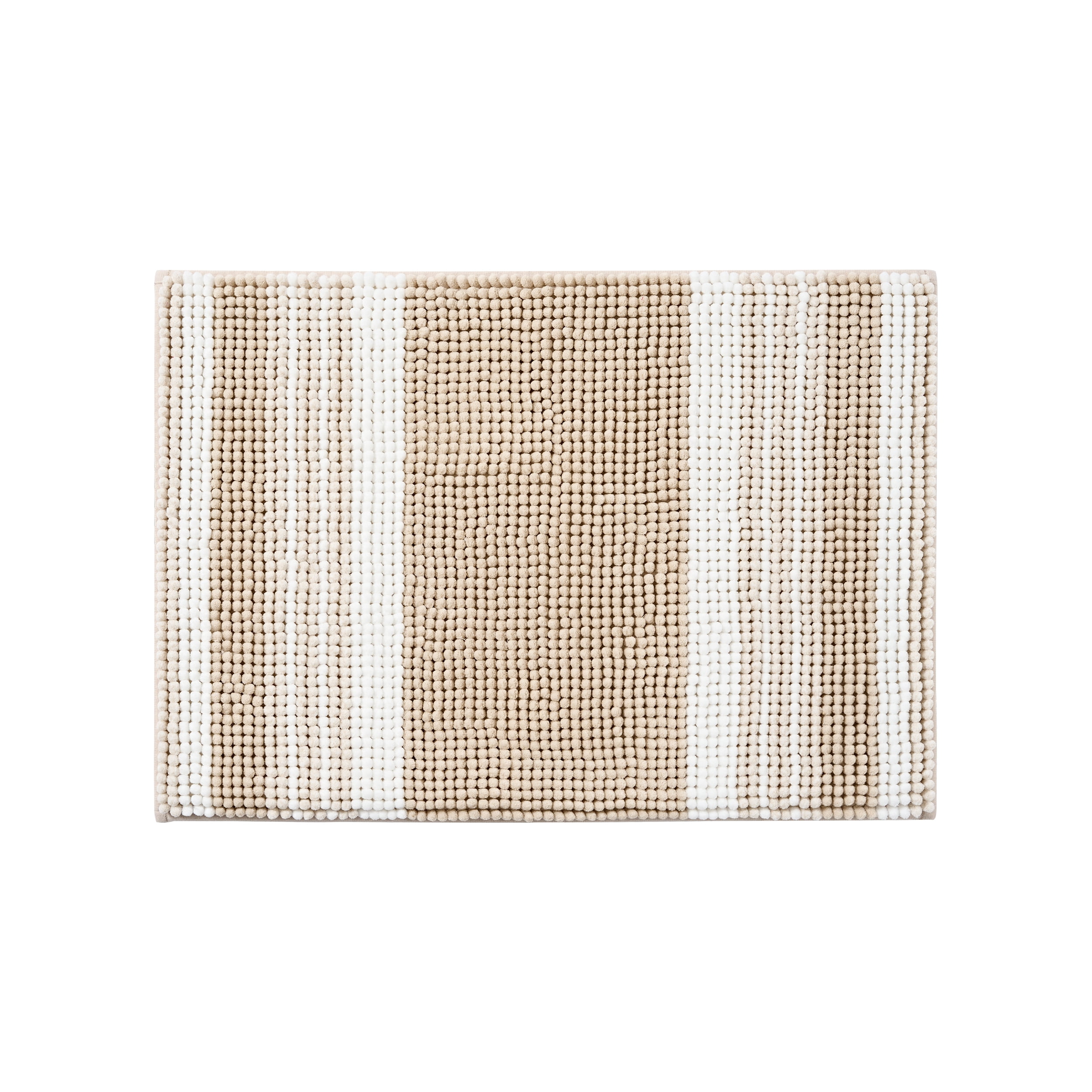 Mainstays Performance Foam Noodle Bath Rugs, 17"x24" Tan