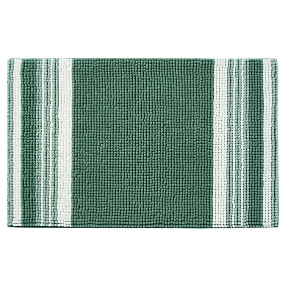 Mainstays Performance Foam Noodle Bath Rugs, 20"x32" Green