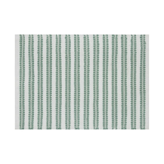 Mainstays Performance Handwoven Cotton Bath Rug, Soft Sea, 17" x 24"