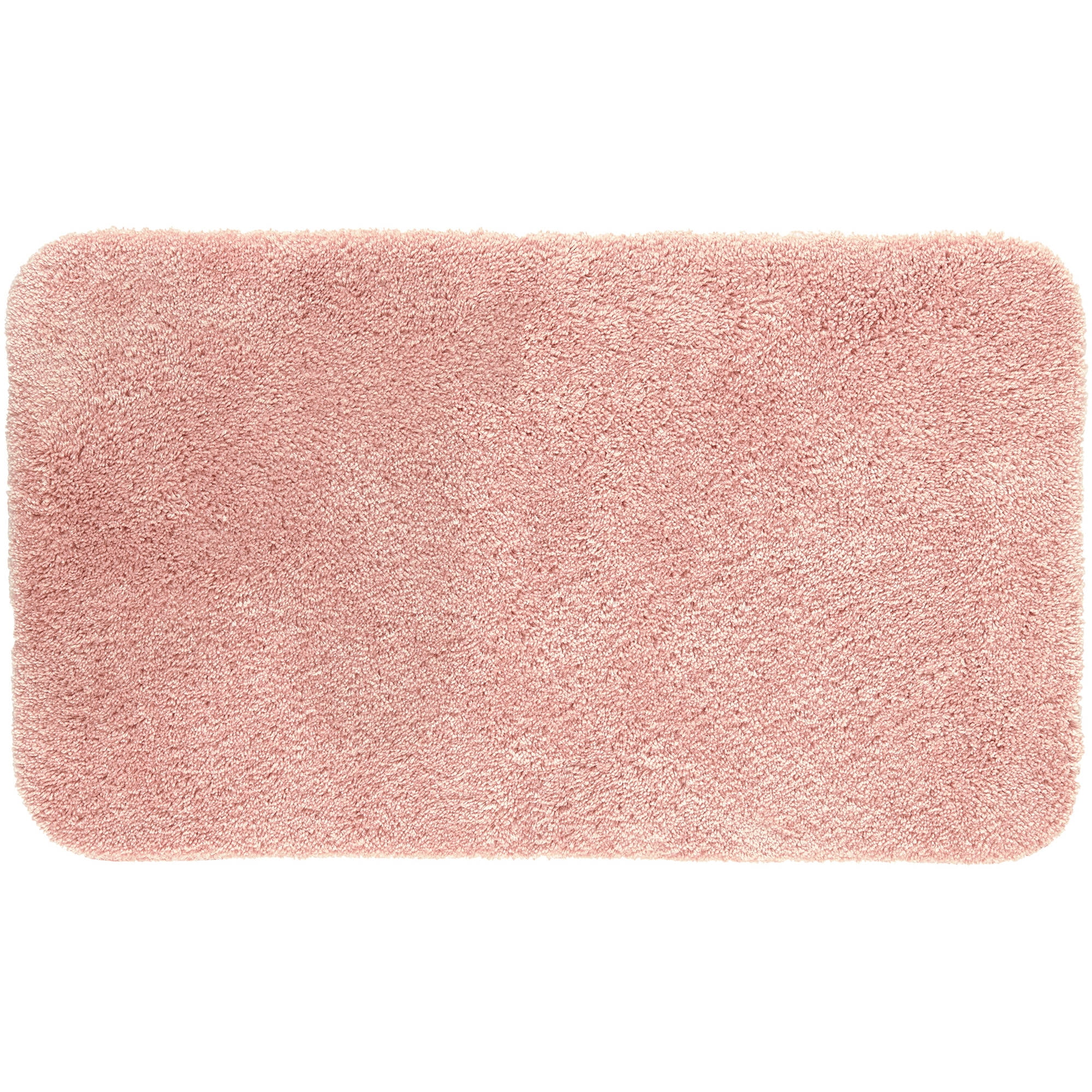 Mainstays Performance Nylon Bath Rug, Pearl Blush, 23" x 39"