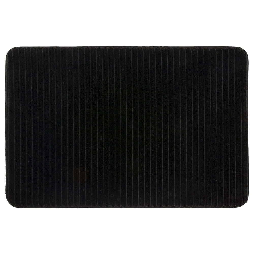 Mainstays Memory Foam Bath Mat, Black, 17 x 24 - Walmart.com