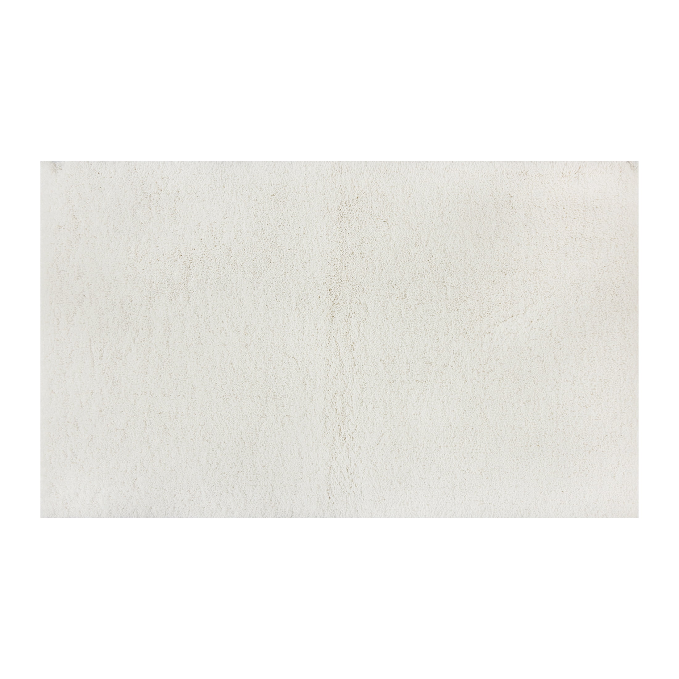 Mainstays Performance Recycled Polyester Bath Rug, Arctic White, 24" x 40"