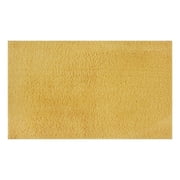 Mainstays Performance Recycled Polyester Bath Rug, Golden Curry, 20" x 34"