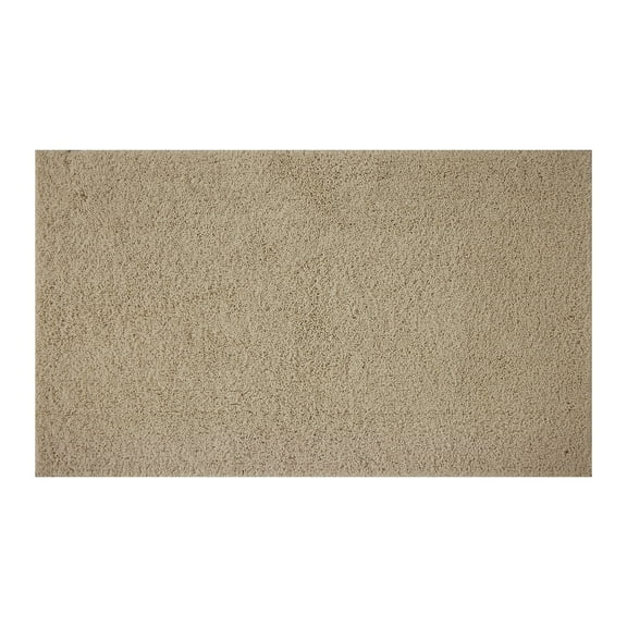 Mainstays Performance Recycled Polyester Bath Rug, Papyrus Beige, 24" x 40"