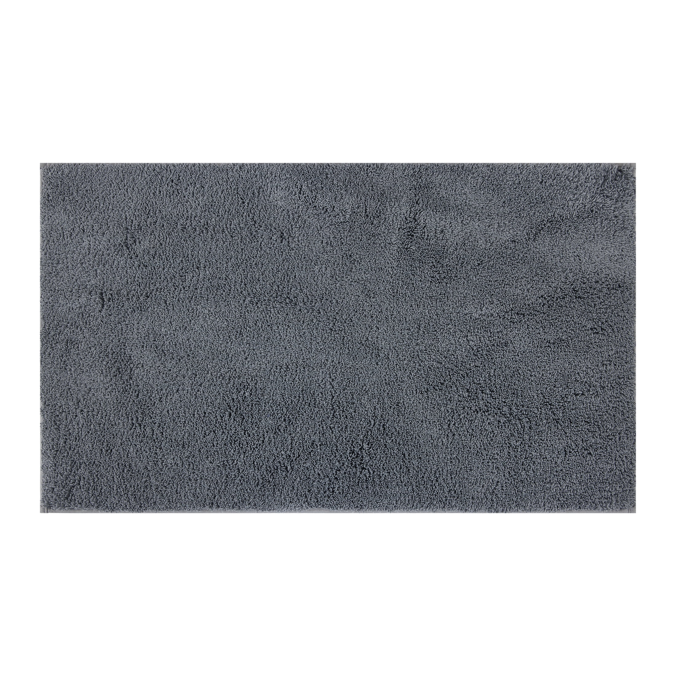 Mainstays Performance Recycled Polyester Bath Rug, Soothing Grey, 24x40"
