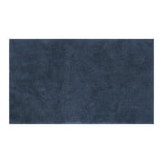 Mainstays Performance Recycled Polyester Bath Rug, Washed Indigo, 20" x 34"