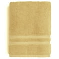 thumbnail interactive-video image 1 of Mainstays Performance Cotton Bath Sheet, Oversized Super Soft Quick Dry Fade Resistant, Solid Yellow, 1 of 9