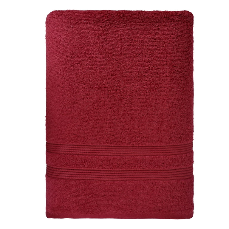 Red bath sheets sale