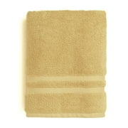Mainstays Performance Cotton Bath Towel, Super Soft Quick Dry Fade Resistant, Solid Yellow