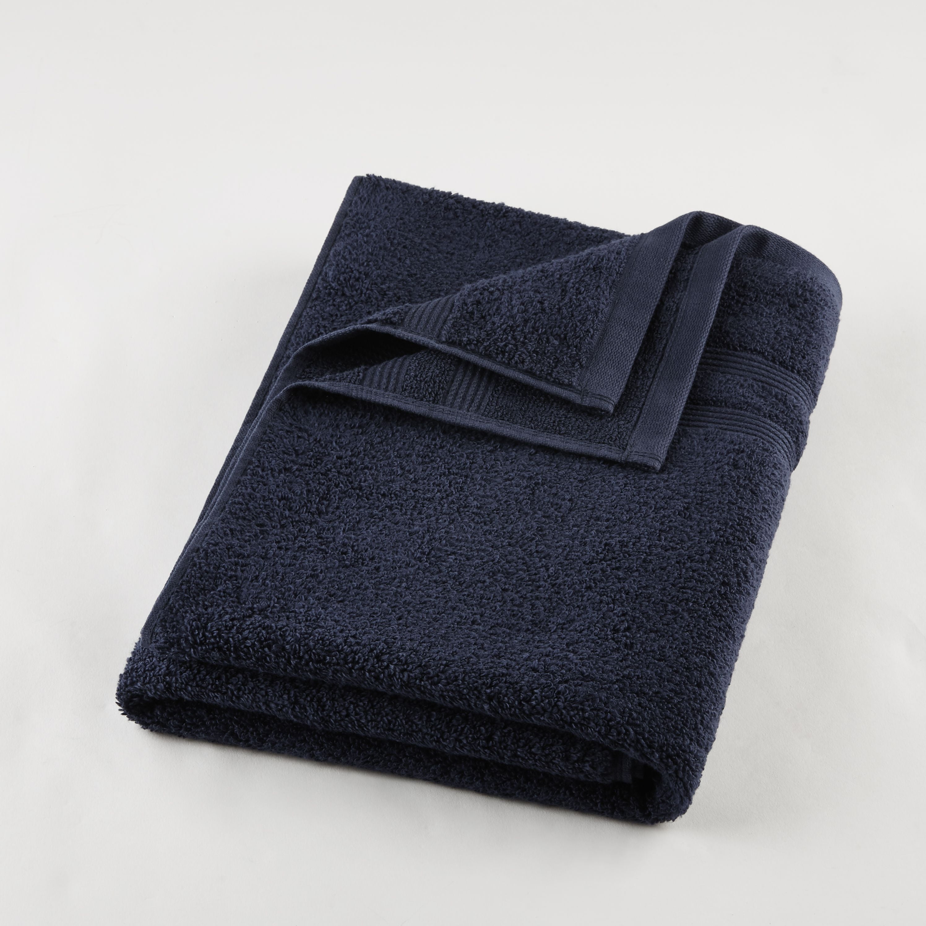 Mainstays Performance Solid Bath Towel, 54" x 30", Navy
