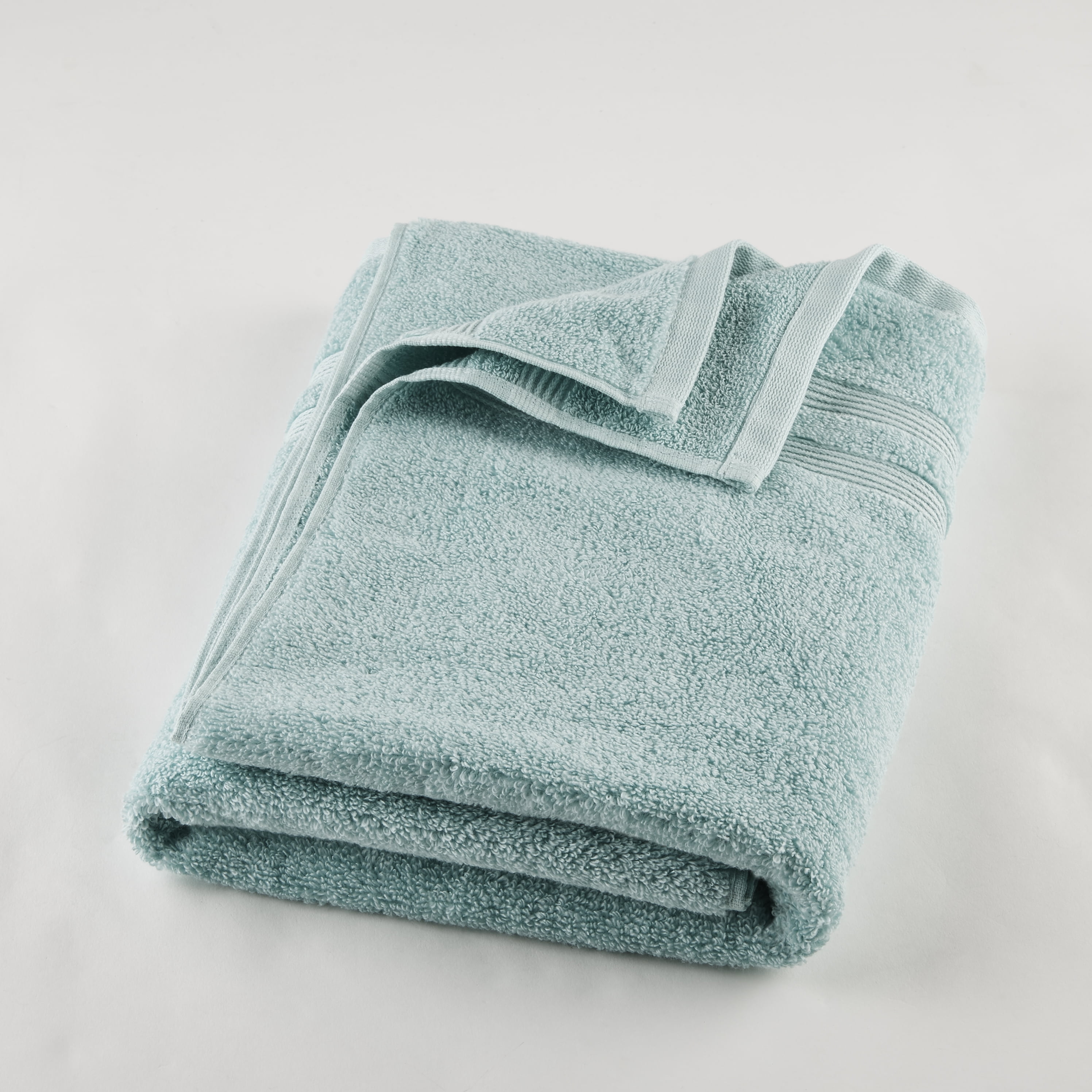 Mainstays Performance Solid Bath Towel Classic Mint