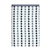 Mainstays Performance Cotton Bath Towel, Super Soft Quick Dry Fade Resistant, Grey/Black Dot Pattern