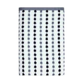 Mainstays Performance Bath Towel, Grey Dot, 54 in x 30 in
