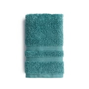 Mainstays Performance Solid Hand Towel, 16" x 26", Cool Water
