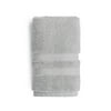 Size: Hand Towel, Actual Color: Soft Silver