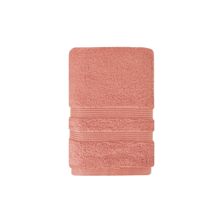 Mainstays Performance Solid Hand Towel Terracotta 26 x 16 inches