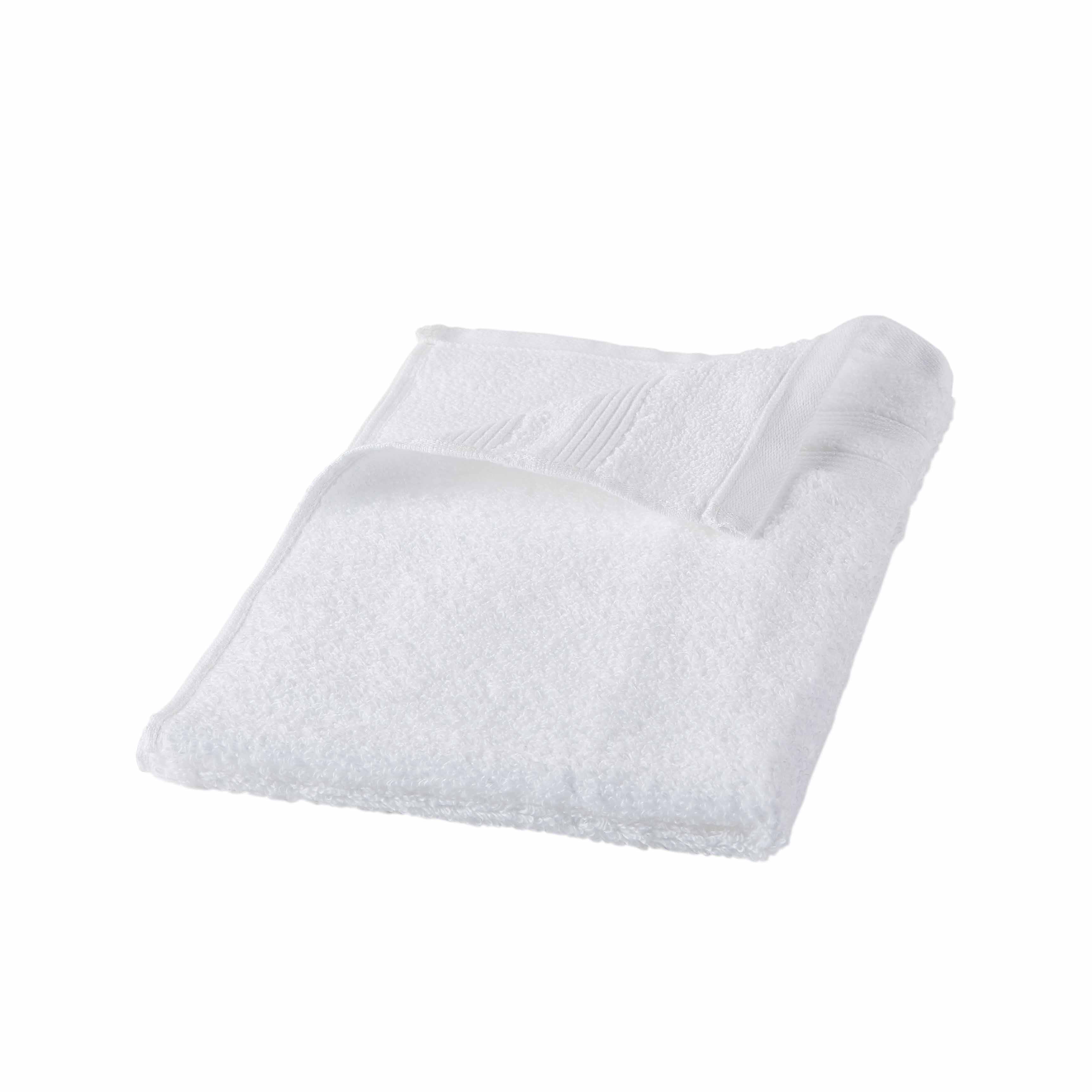 Mainstays Solid Bath Towel, White 