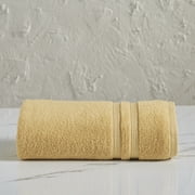 Mainstays Performance Cotton Hand Towel, Super Soft Quick Dry Fade Resistant, Solid Yellow