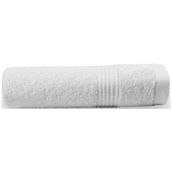 Mainstays Performance Solid Washcloth, 12" x 12", Arctic White