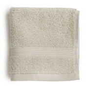 Mainstays Performance Cotton Washcloth, Super Soft Quick Dry Fade Resistant, Solid Beige