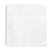 Mainstays Performance Cotton Washcloth, Super Soft Quick Dry Fade Resistant, Solid White