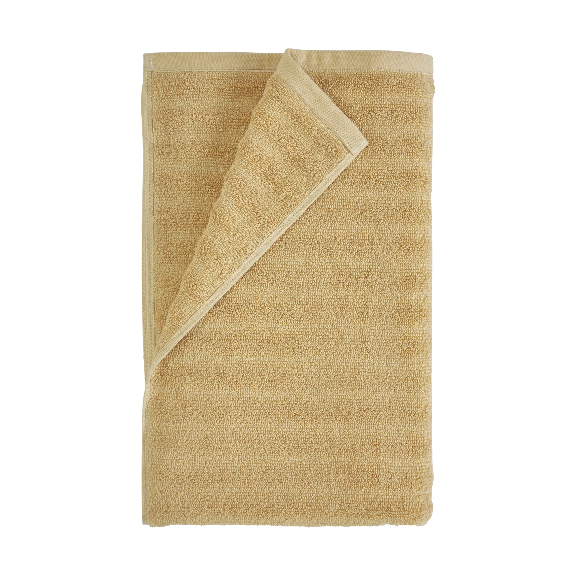 Mainstays Performance Textured Bath Sheet, 62" x 30", Yellow - Walmart.com