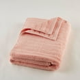thumbnail image 1 of Mainstays Performance Textured Bath Towel, 54" x 30", Pearl Blush, 1 of 2